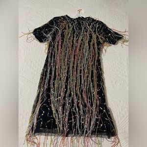Nasty Gal Beaded Tassel Dress, brand new, never been worn